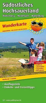 South-eastern Hochsauerland, hiking map 1:25,000,