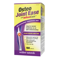 Webber Naturals Osteo Joint Ease 180 Caplets - Imported from Canada