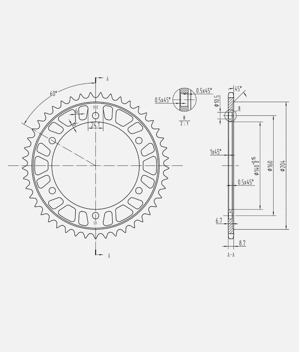 For Kawasaki Ninja ZX11 1990-2001 BikeMaster 965356 530 Series 