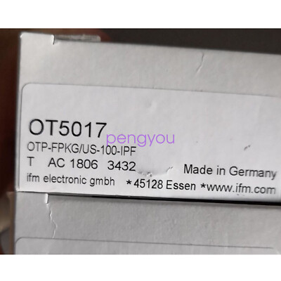For IFM OT5017 New Photoelectric Sensor Brand New DHL or FedEx
