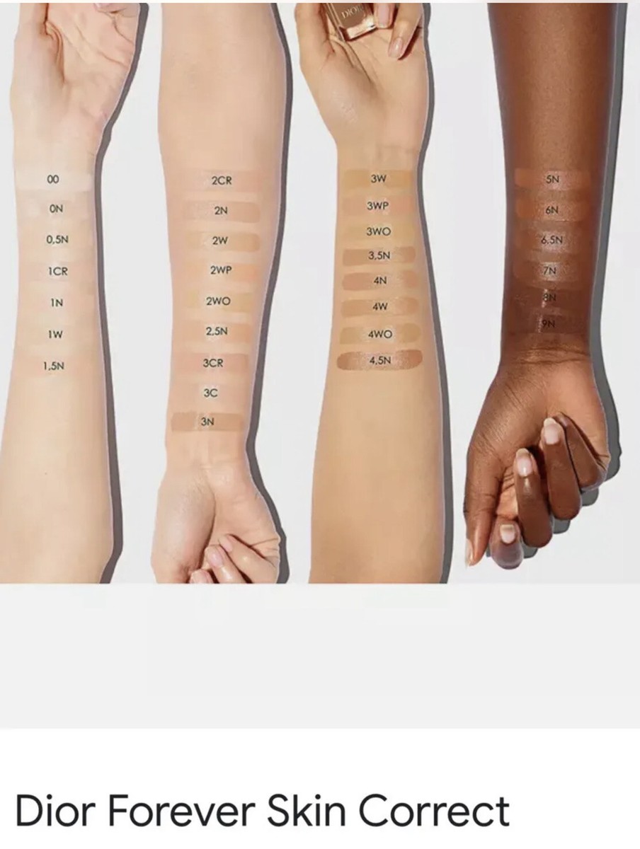 Dior Concealer Swatches Dior Forever Skin Correct Concealer