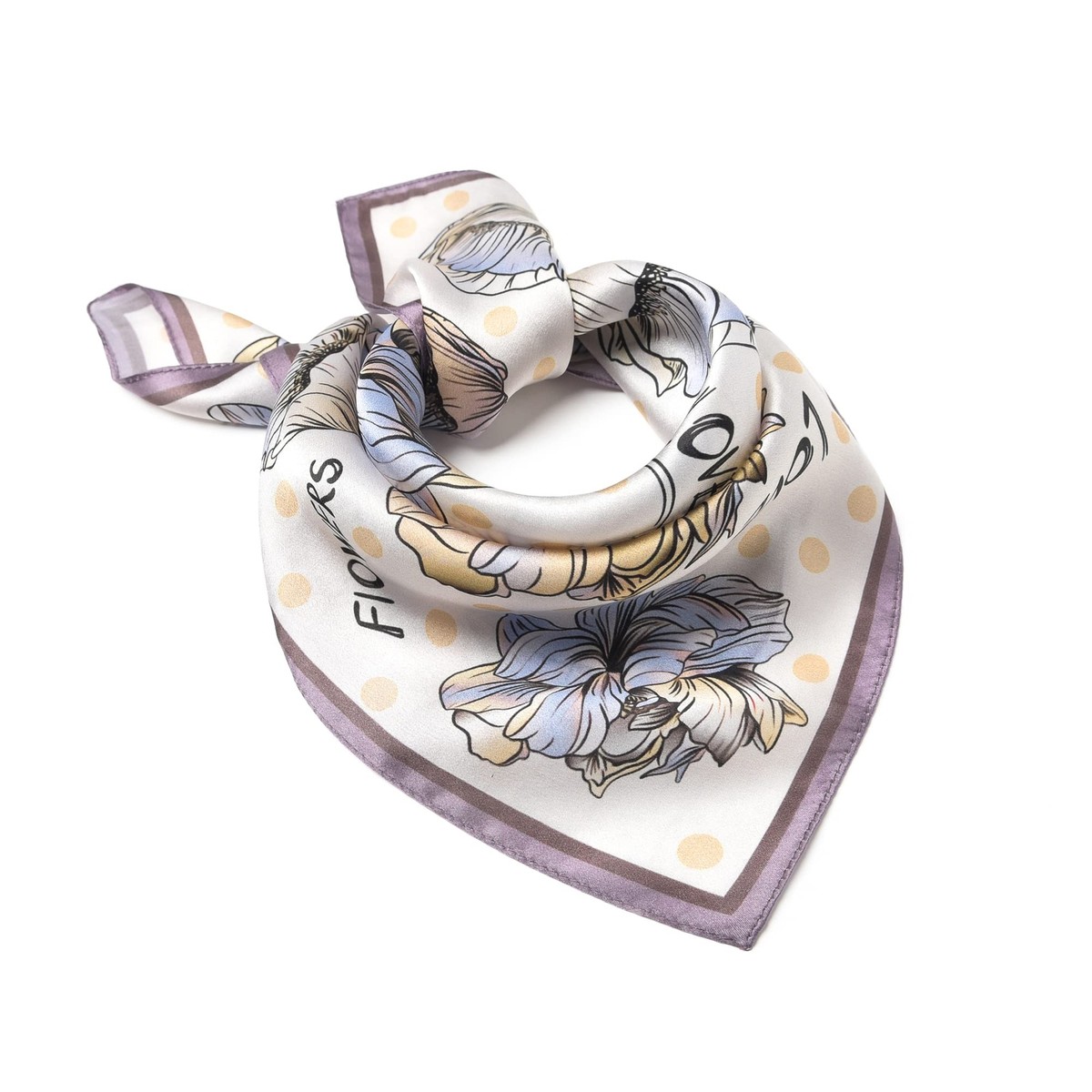 100% Mulberry Silk Small Scarf 21 