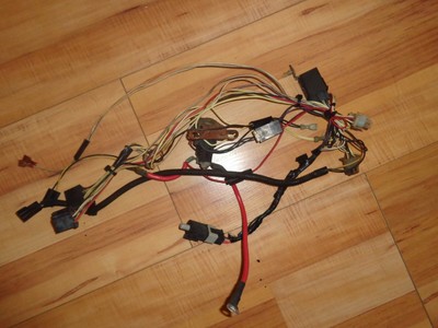 JOHN DEERE L120 L130 Front WIRING HARNESS With SOLENOID ...