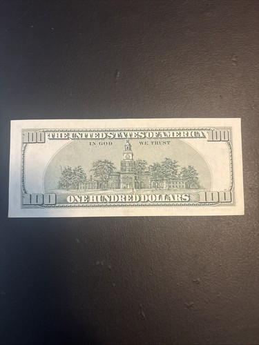 $100 bill (One Hundred Dollar Bill) - Series 2006 - Picture 2 of 2