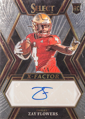 2023 Panini Select Draft Picks Zay Flowers #XS-40 for sale | eBay