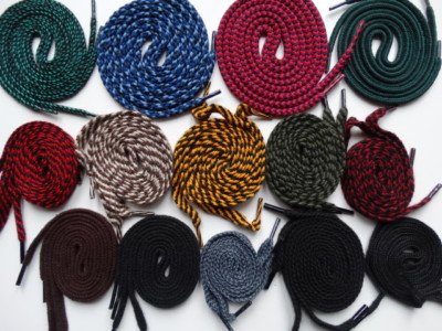 Shoe Laces Short 40-75cm Round Flat Black Brown mixed colours Children's  Laces UK