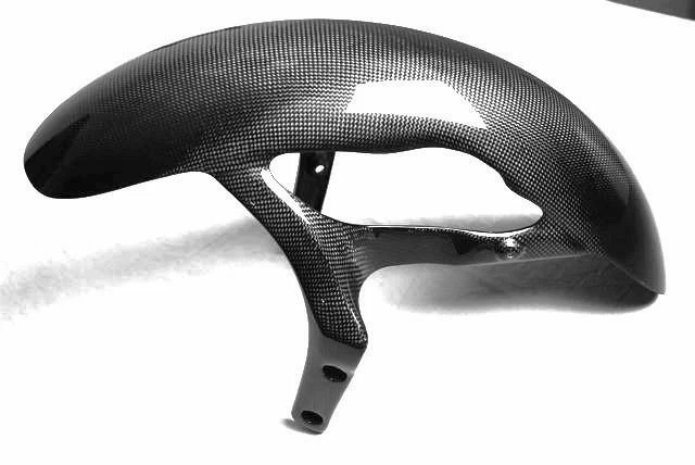 Guardabarros delantero abrazadera para Ducati Monster 600 750 900 93-99 fibra de carbono Foto 3 de 4