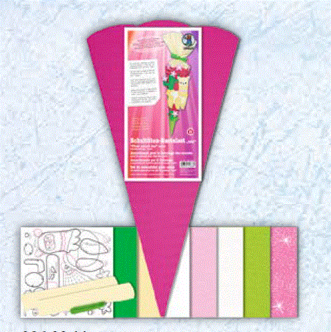 Mini Schultüte 41cm -  Geschwistertüte Schultüte - Ursus Bastelset - Bild 12 von 12