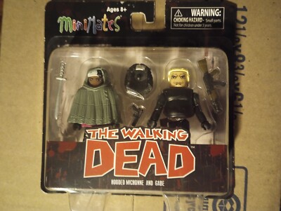 Walking Dead Minimates Series 4 Hooded Michonne & Gabe