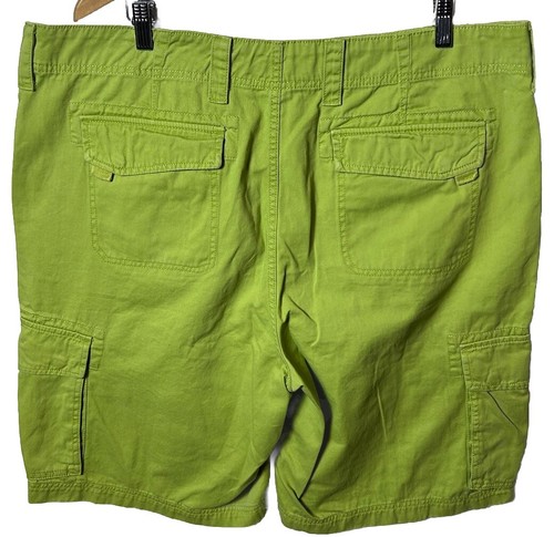 American Rag Cargo Shorts Mens Sz 40 Bermuda Gorpcore 100% Cotton Green-156 - Picture 4 of 6