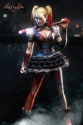 Poster BATMAN ARKHAM KNIGHT - Harley Quinn (Game ) ca60x90cm NEU 58422 ger