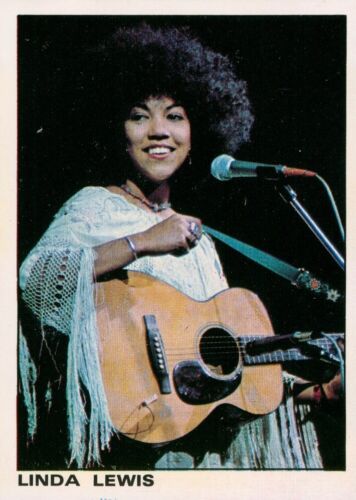 Linda Lewis, 1980 PANINI Rock & Pop Collection (sticker) #98 - Picture 1 of 2