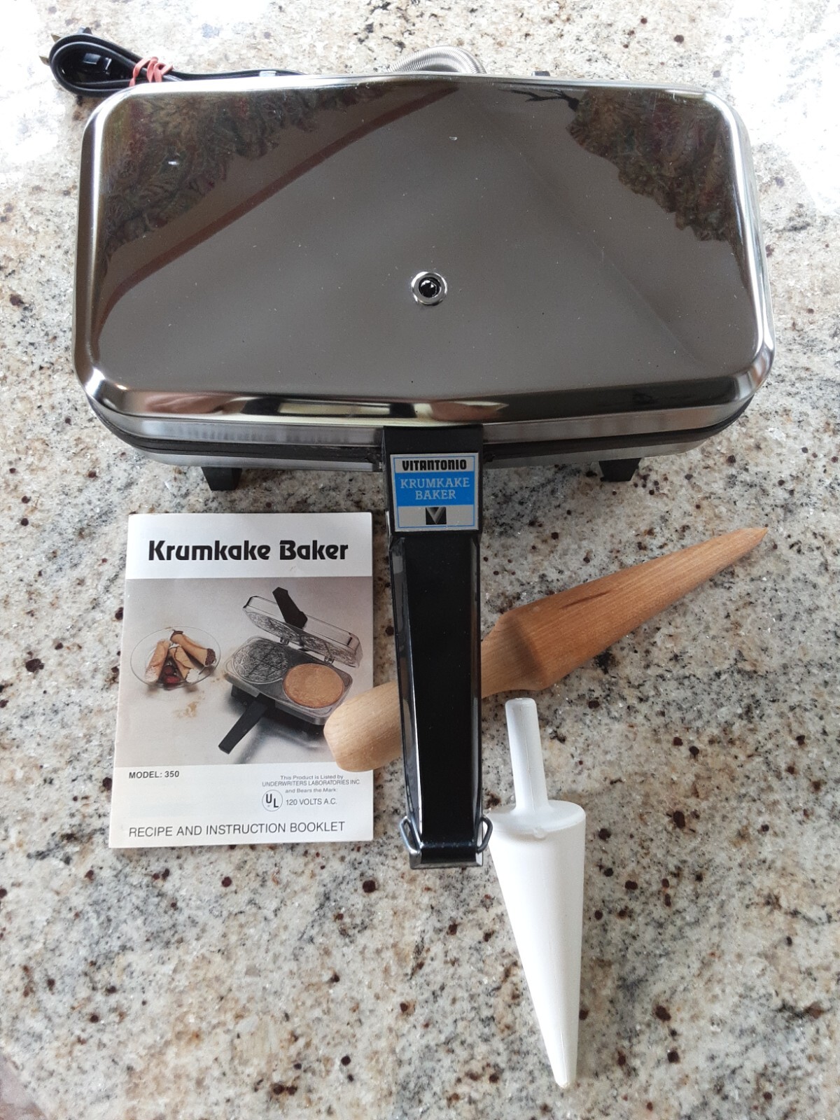 vitantonio krumkake baker 350