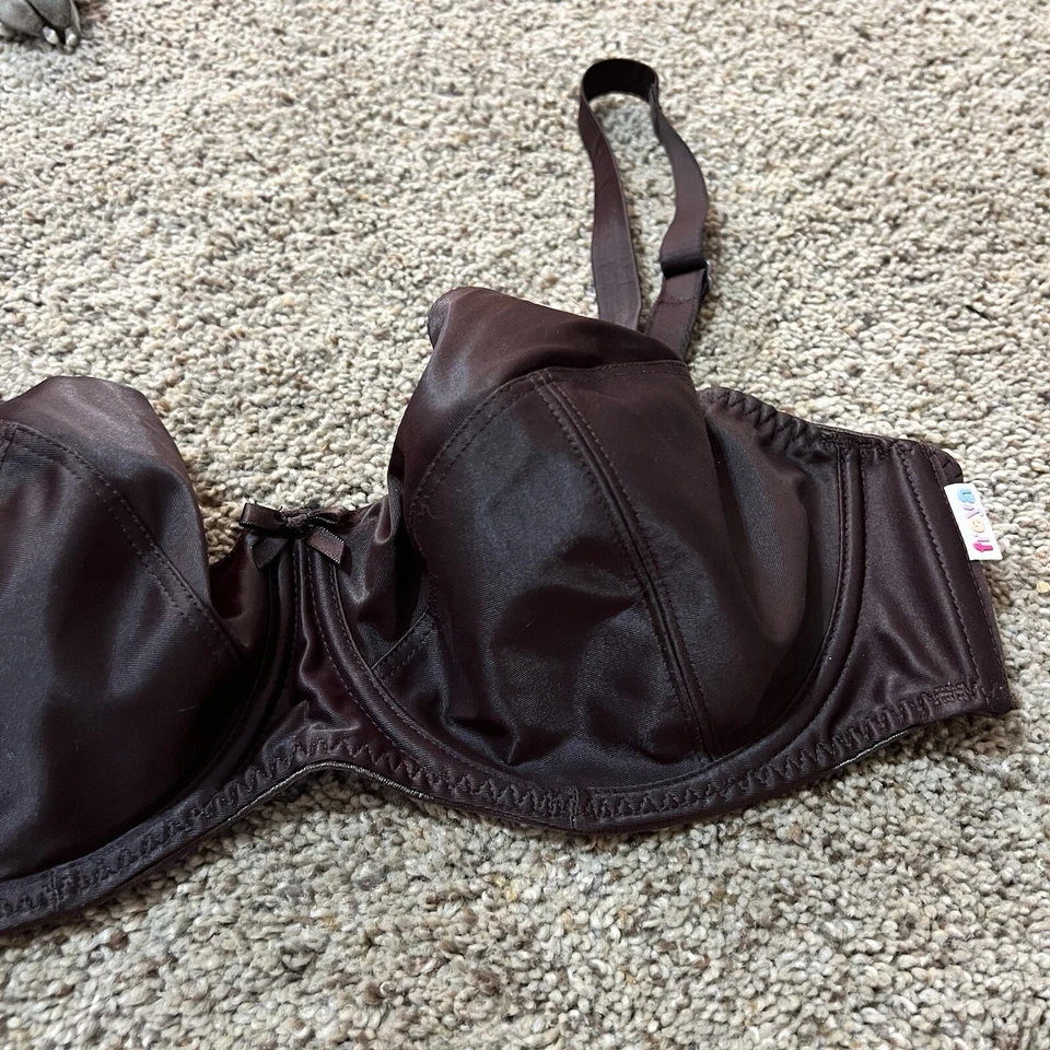 Sujetador Freya Retro con Aros Marrón Talla 36 DD AA3421CQ Balconette Deshuesado Foto 3 de 4