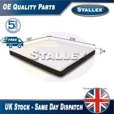 Fits Toyota Yaris 1999-2013 RAV4 1994-2005 Cabin Filter Stallex #1