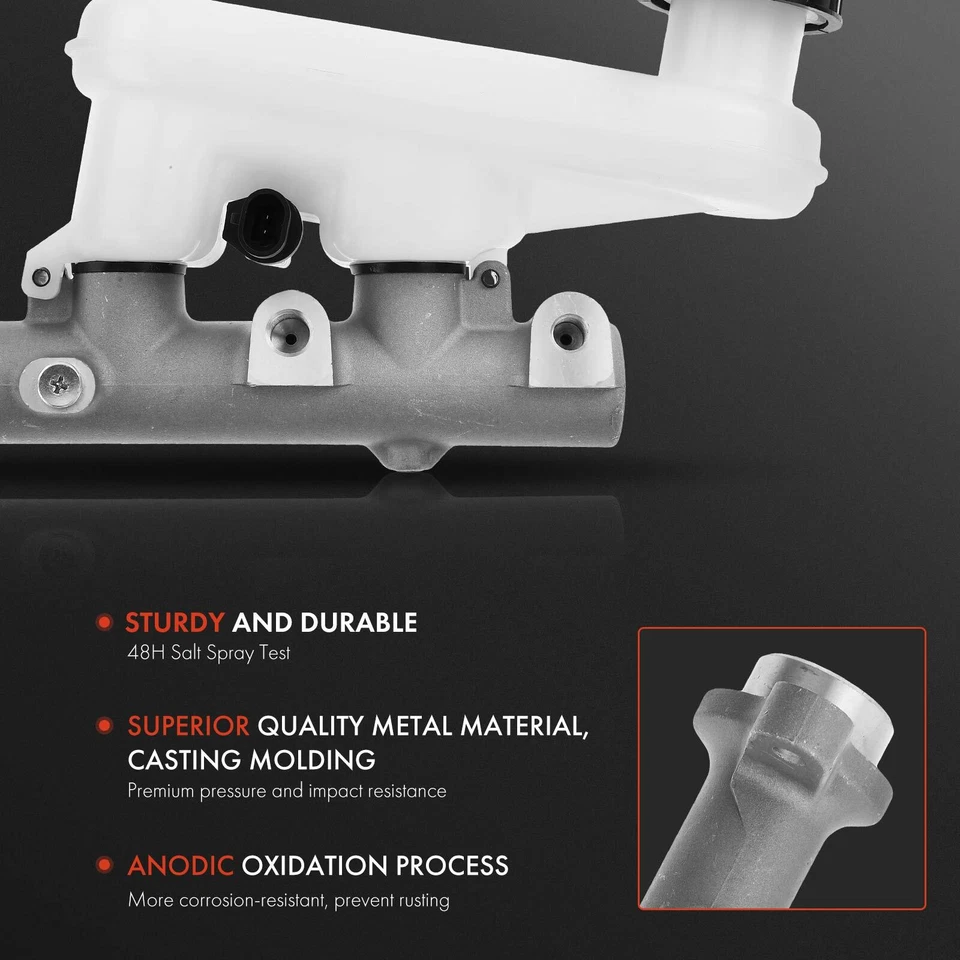 Cilindro maestro de freno con depósito para Chrysler 300M LHS Concorde Dodge Intrepid Foto 2 de 4