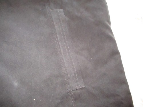 St. John's Bay Micro Suede Hipster Coat Zip Front BIg & Tall 2XL - NEW - Black - Picture 13 of 17