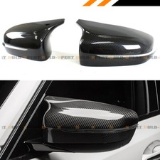 FOR 2018-2023 BMW F90 M5 CARBON FIBER ADD-ON PERFORMANCE STYLE MIRROR COVER CAPS