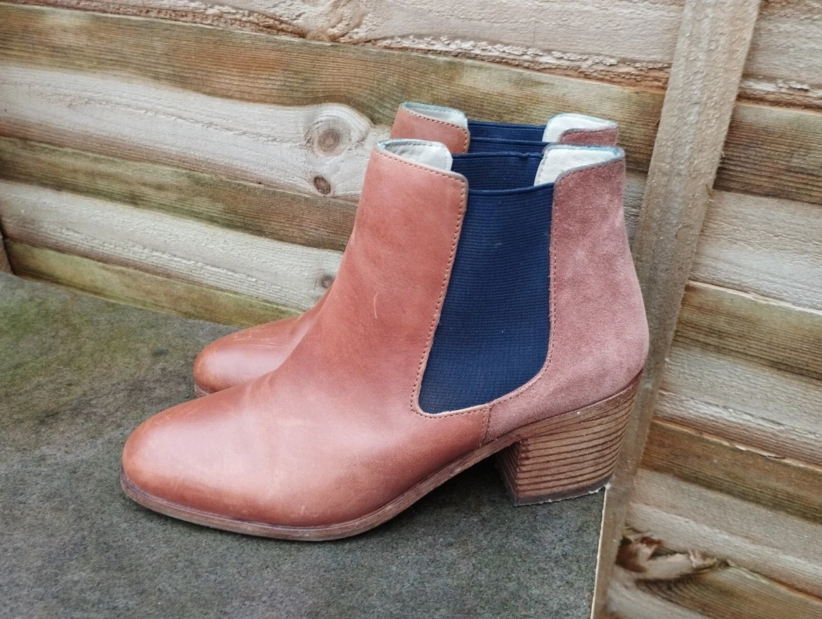 boden tan leather and suede size 6 boots eBay