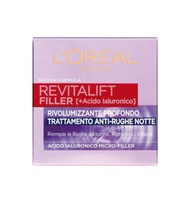 Revitalift Filler [+ Acido Ialuronico] Crema Viso Notte Antirughe Rivolumizzante