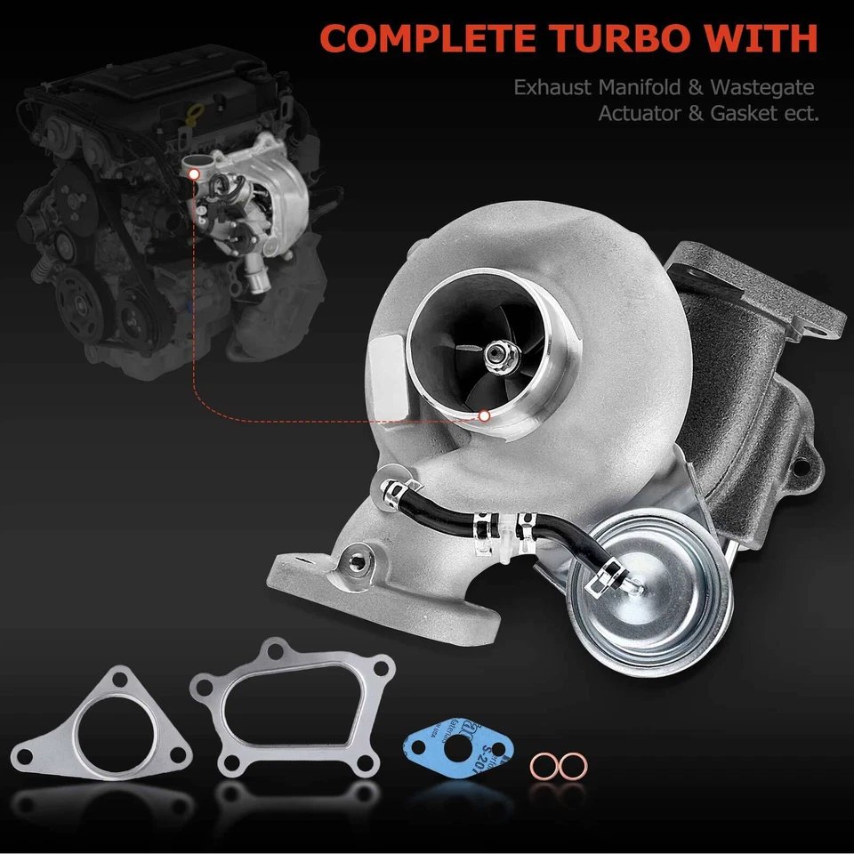 Turbocompresor para Subaru Impreza 2008-2014 Legacy Outback WRX H4 2,5 L RHF55 Foto 2 de 4