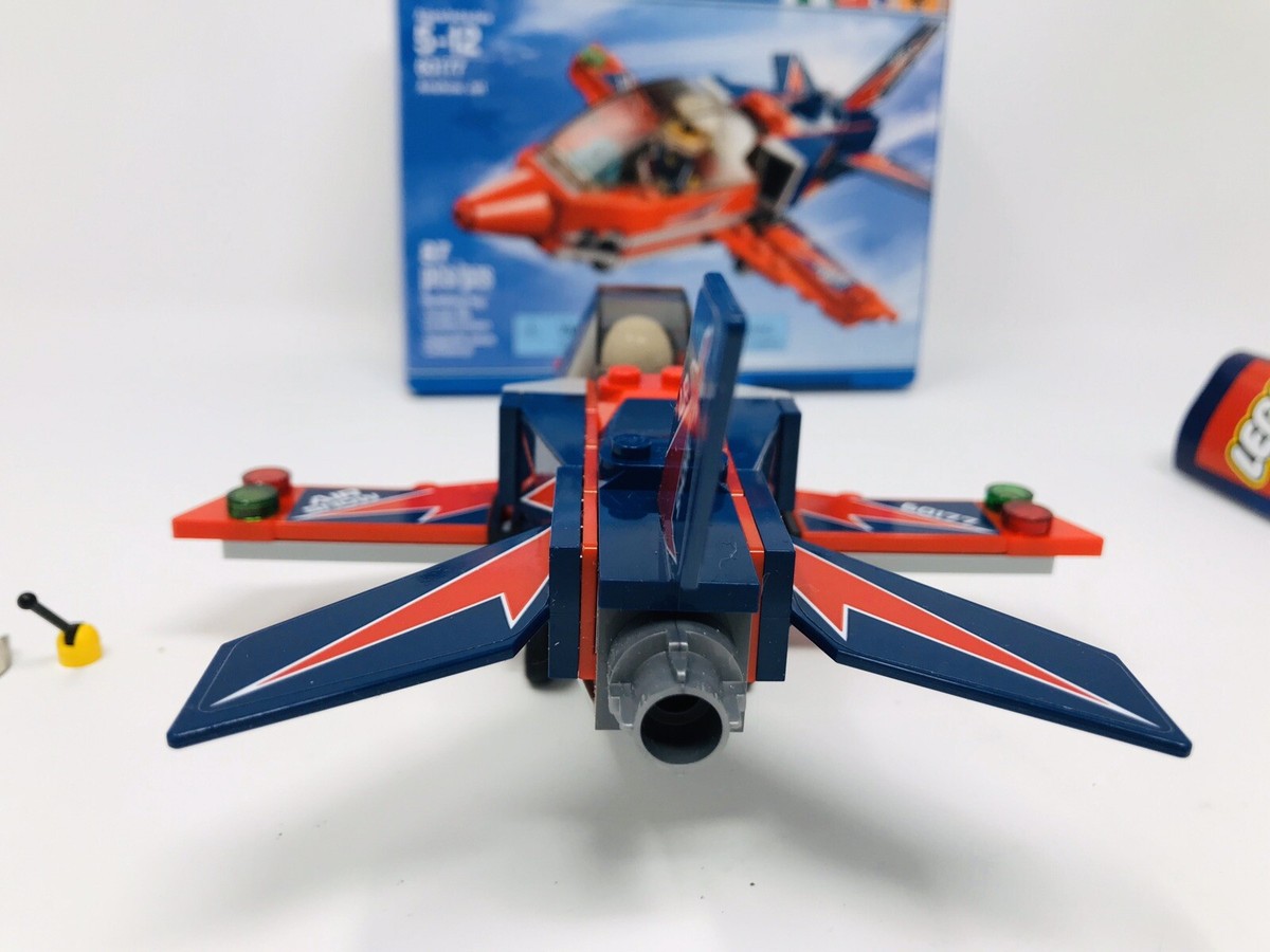 Lego 60177 City Airshow Jet. Complete with manual and pilot | eBay