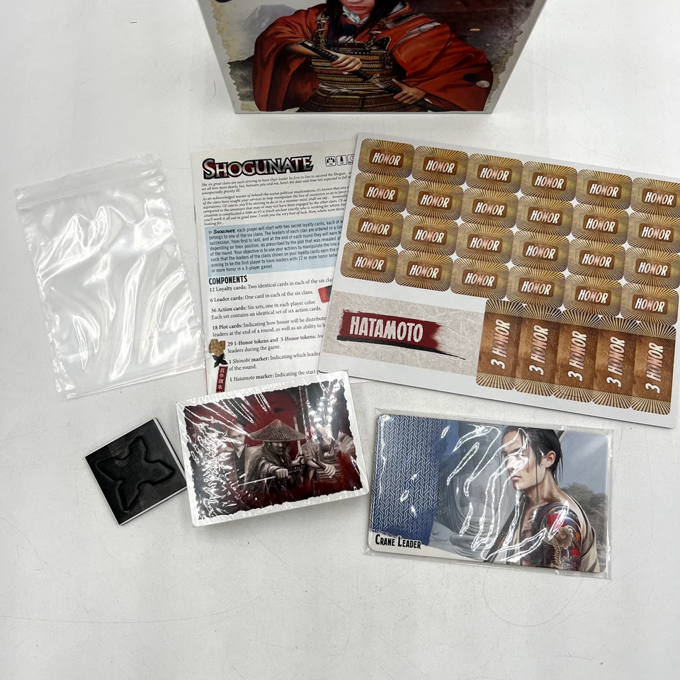 Action Phase Shogunate Card Board Adrienne Ezell (2017) New - Image 4 of 4