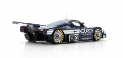 Mercedes Sauber C9 Le Mans 1987　スロットカー Spark S1256 Sauber Mercedes C9 #62 'Kouros Racing' Le Mans 1987