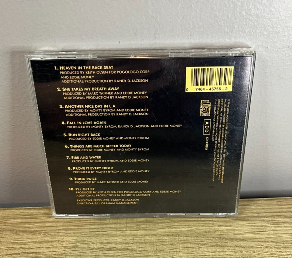 Eddie Money Right Here CD 1991 Columbia CK 46756 VG eBay