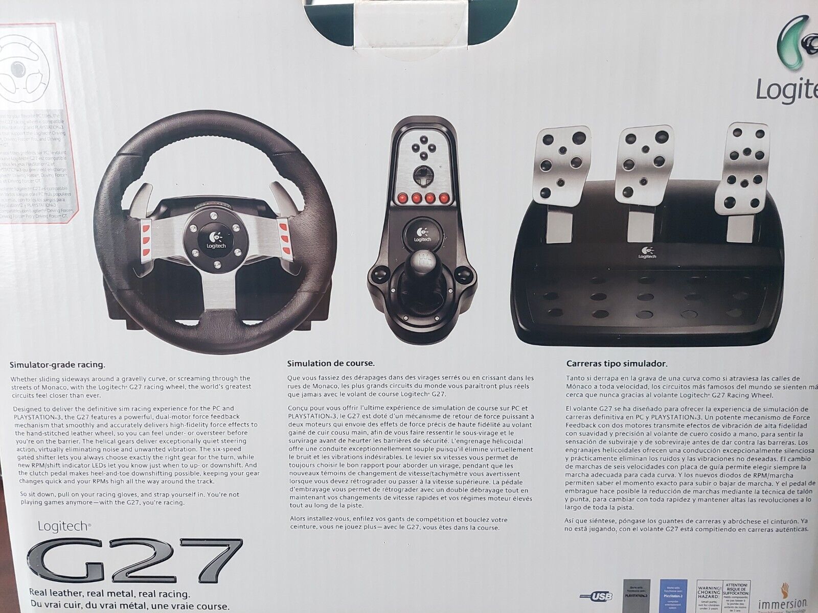 New SEALED G27 RACING +Pedals +Shifter COMPLETE | eBay