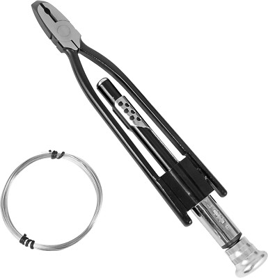 22662 9 Inch Reversible Wire Twister Pliers with Steel Wire, Left and Right Twis