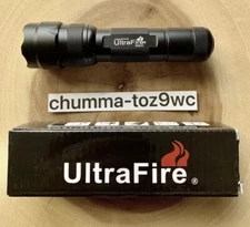 Ultra-Fire, UV Black Light LED Flashlight (Leak/Pet Stain/Bed Bug Detector) NWT!
