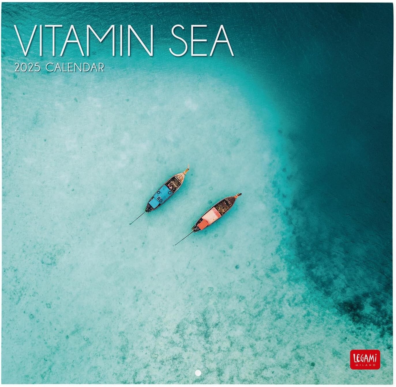 CALENDARIO mare 2025 LEGAMI cm 30x29h VITAMINE SEA da parete VERTICALE