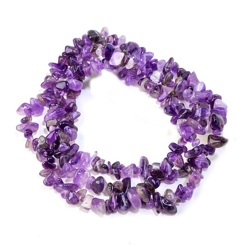 Natural Stone 5-8mm Crystal Chips Beads For Jewelry Making DlY Bracelet Necklace - Picture 4 of 32