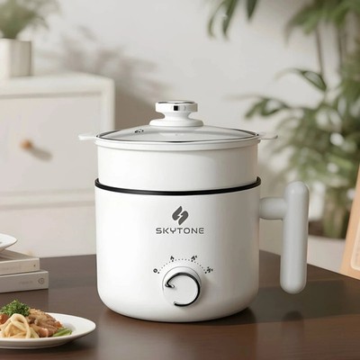 SKYTONE Elektro Mehrzweckkocher Reiskocher 2 Ltr Weiß 220V