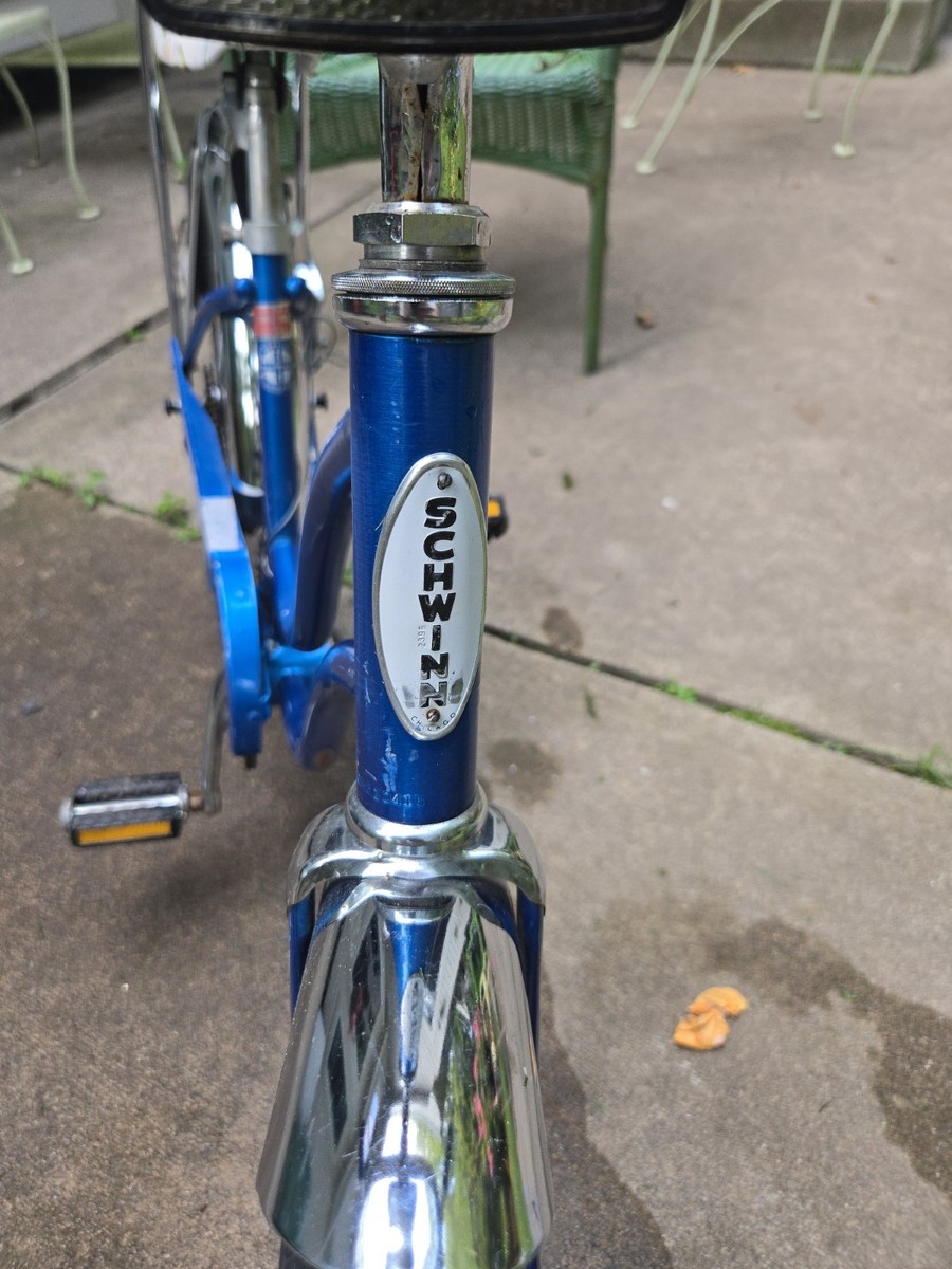 Vintage Blue July 1976 Schwinn Lil Chik Stingray Girls