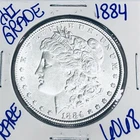 1884 MORGAN SILVER DOLLAR AUTHENTIC HI GRADE U.S. MINT COIN FREE SHIPPING 6068