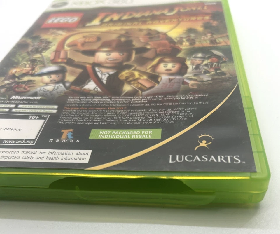 Lego Indiana Jones & Kung Fu Panda CIB (Xbox 360, 2008) CIB Great Condition! - Image 2 of 3