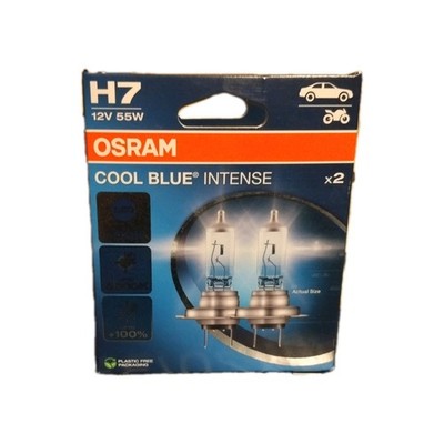 OSRAM H7 Cool Blue Intense 64210CBN Next Generation Xenon Optik 55W 12V Duo Box