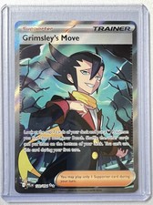 Pokemon Grimsley’s Move 120/094 Phantasmal Flames Ultra Rare Holo Full Art NM