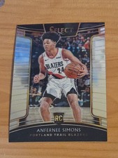 2018-19 Panini Select - Concourse Anfernee Simons #39 (RC)