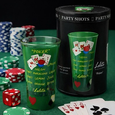 Lolita poker party shots glass drinkware Decor