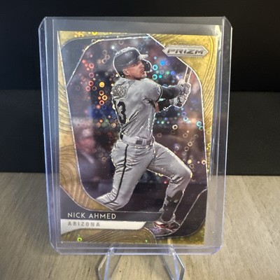 2020 Panini Prizm #179 Nick Ahmed Diamondbacks Gold prizm 01/10