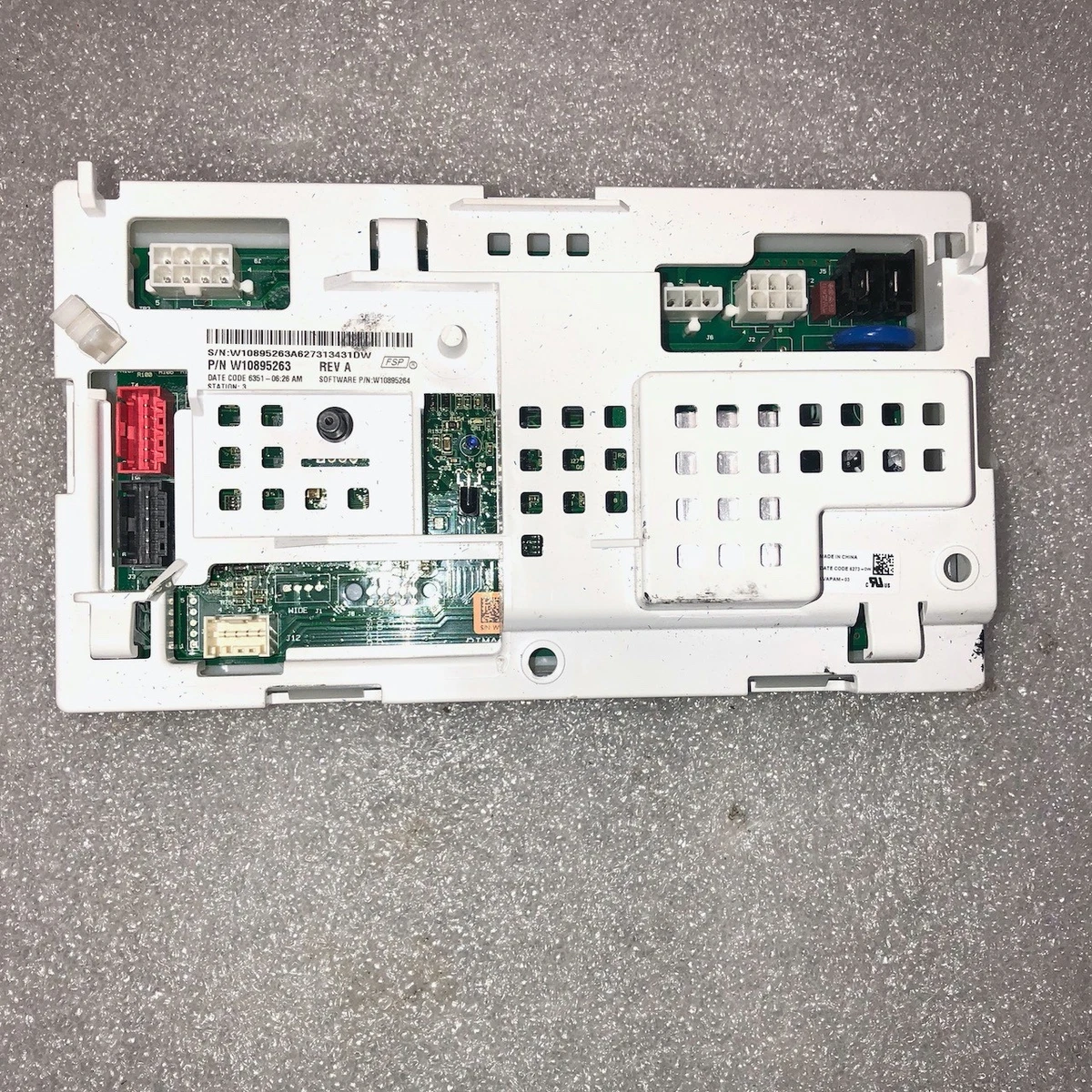 Kenmore Washer Main Control Board – W11413659 / W11470214, Used, Freestanding Electric