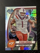 2024 Bowman University Chrome - Kyron Drones #119 Refractor (RC)