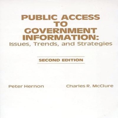Public Access to Government Information Issues Trends and Strateg