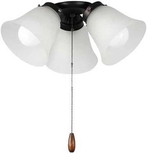 27W LED Ceiling Fan Light Kit - Oil Rubbed Bronze Finish, 6.5" Tall, 13.5" Wide - Picture 1 of 3