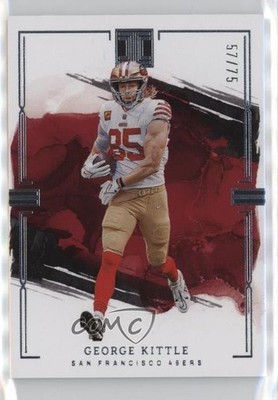 2023 Panini Impeccable 57/75 George Kittle #66 13kh