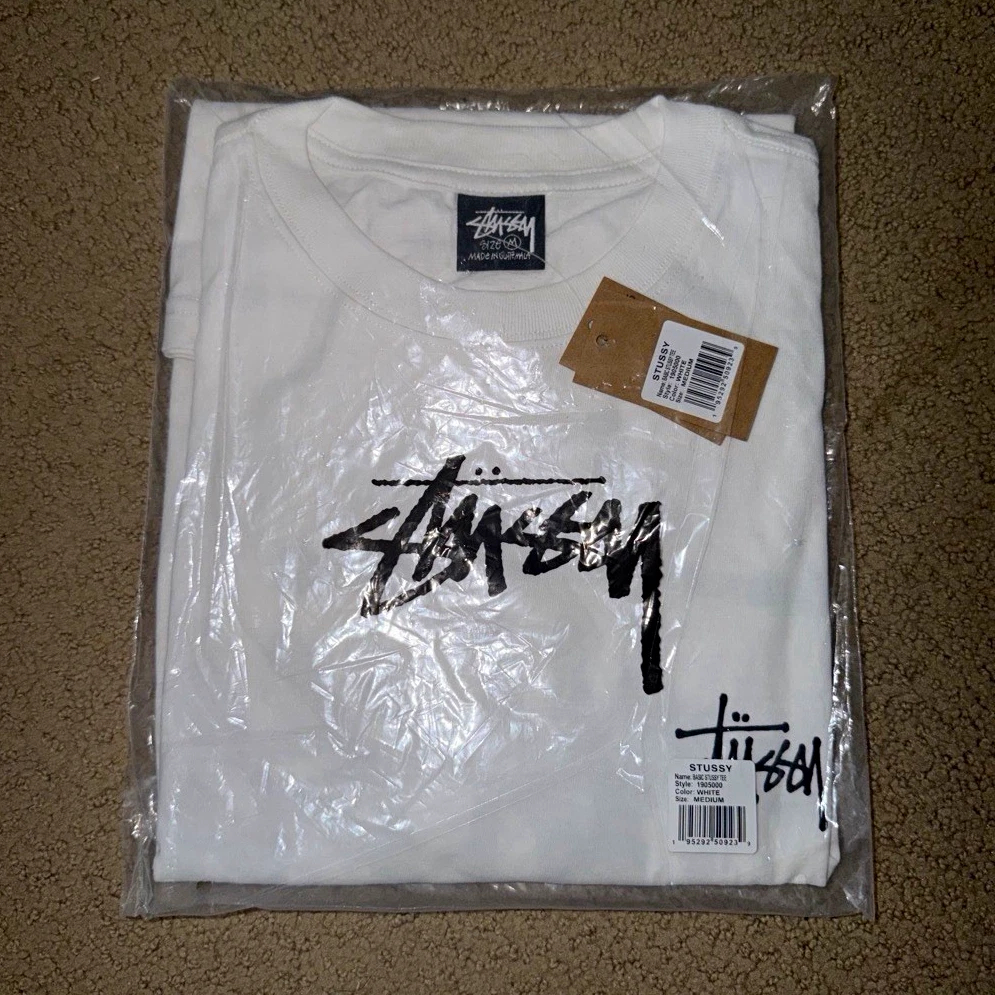 Stussy White T-Shirts for Men for sale - eBay