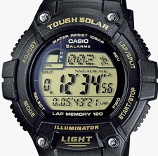 Casio Collection W-S220-9AJH Men’s Digital Watch Black 10BAR Solar